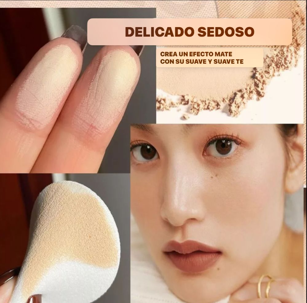 Hyaluriskin⭐️⭐️⭐️⭐️⭐️POLVO COMPACTO CON ACIDO HIALURONICO💦